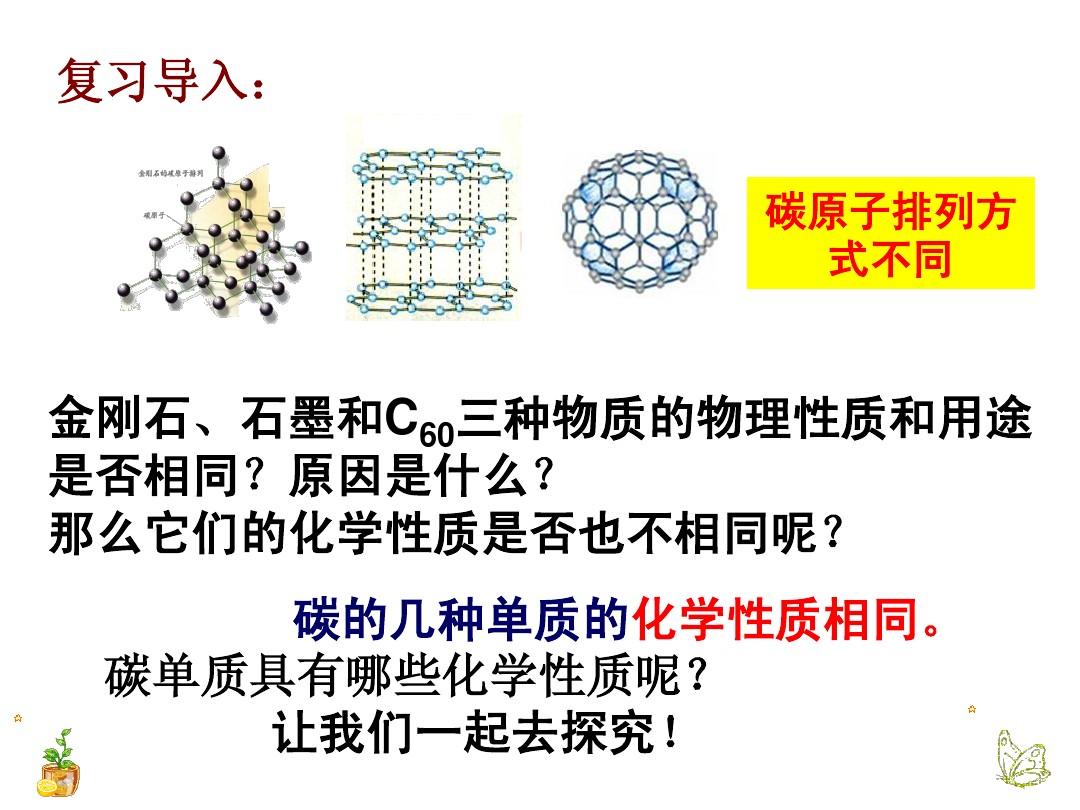 课题1__金刚石、石墨、C60第二课时PPT